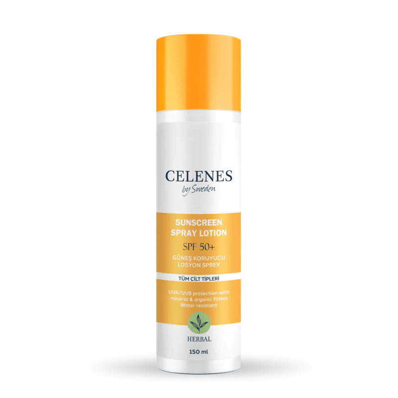 Lotiune spray pentru protectie solara Herbal cu SPF 50+