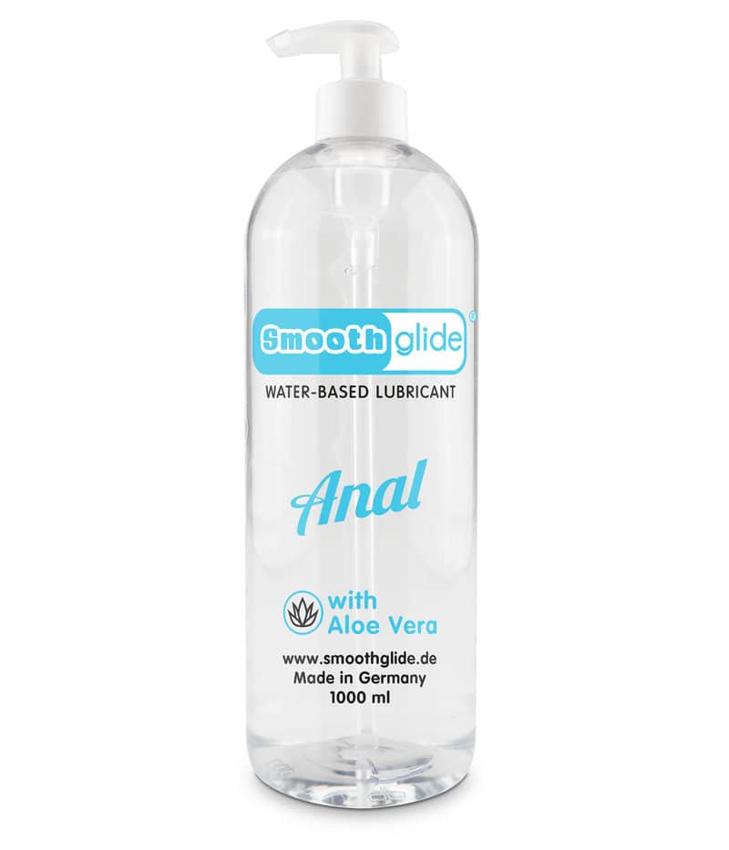 Lubrifiant anal premium SmoothGLide ANAL, cu Aloe Vera, pe baza de apa, 1000 ml 1 Lubrifiant anal premium SmoothGLide ANAL