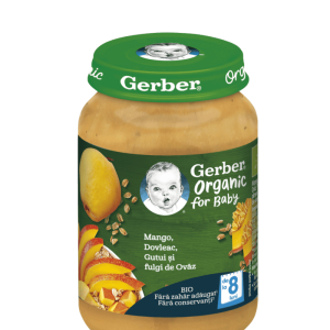Mango cu dovleac si gutuie cu ovaz + 8 luni