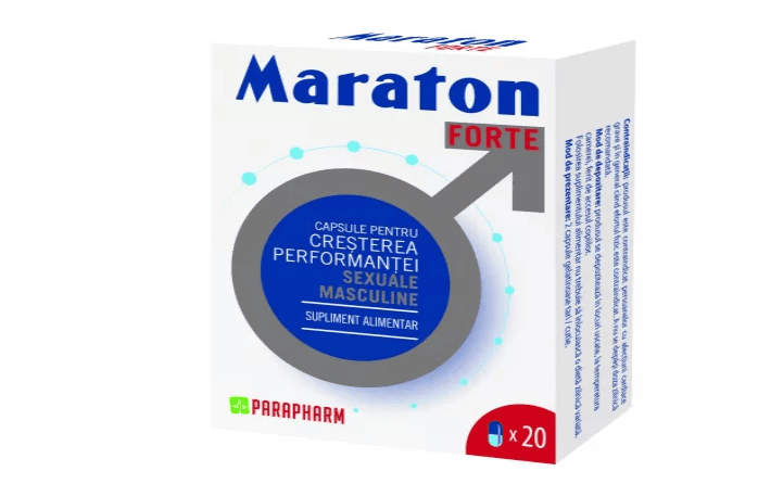 Maraton Forte, 20 capsule, Parapharm 1 Maraton Forte