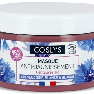 Masca bio anti-ingalbenire par alb gri sau blond cu extract de albastrele