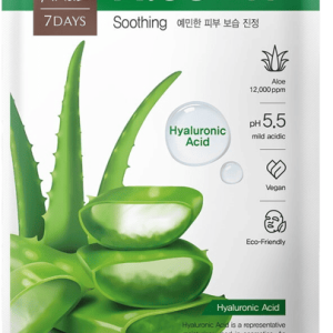 Masca cu aloe vera si acid hialuronic 7Days Plus