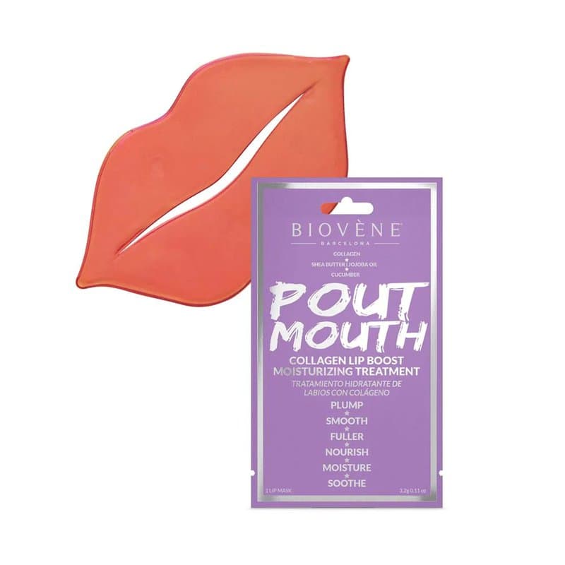 Masca cu colagen pentru buze cu efect de umplere Pout Mouth