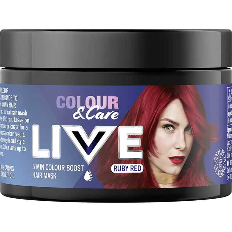 Masca de colorare si ingrijire Schwarzkopf Ruby Red