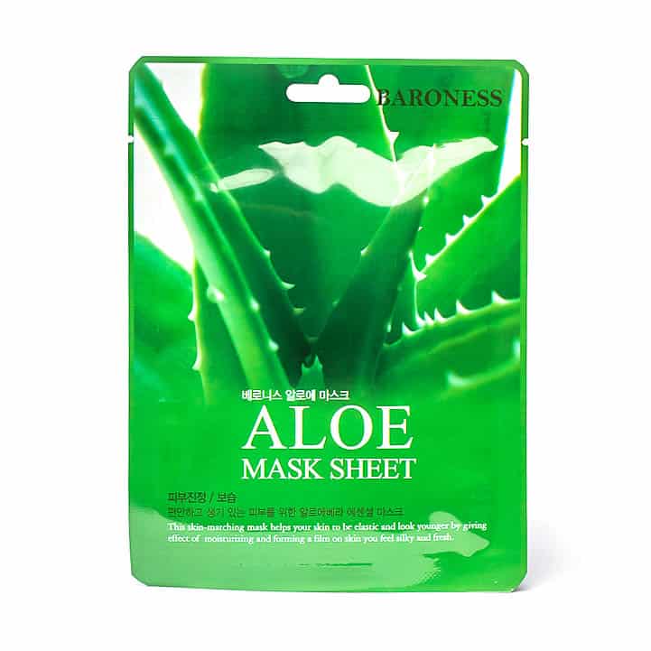 Masca de fata hidratanta si calmanta cu aloe vera