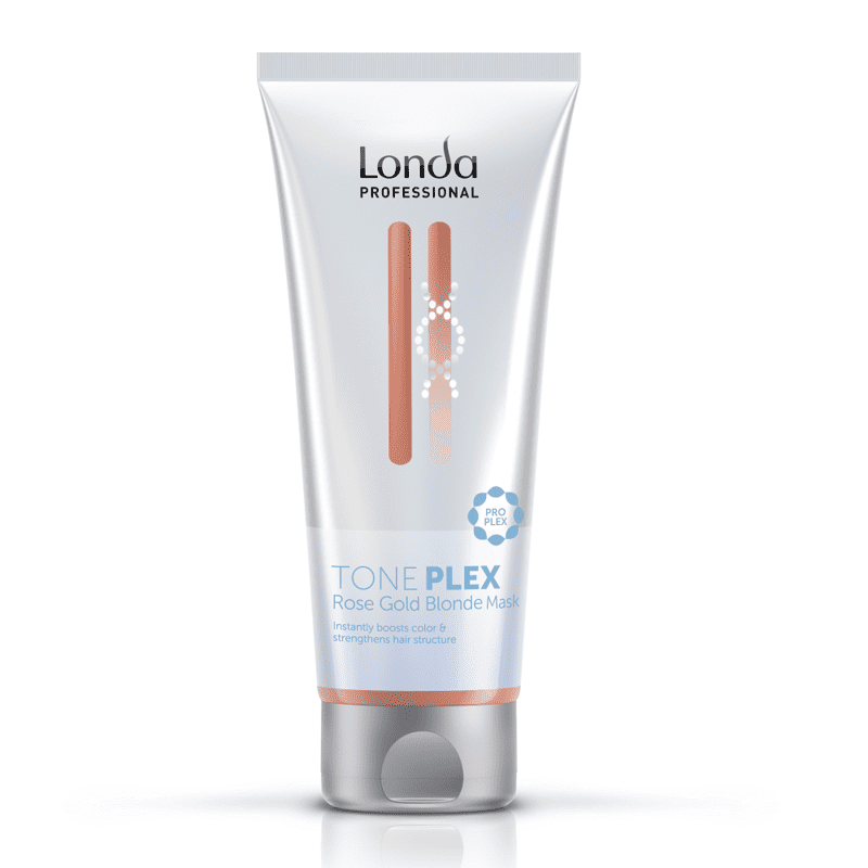 Masca de par nuantatoare TonePlex Rose Gold Blonde