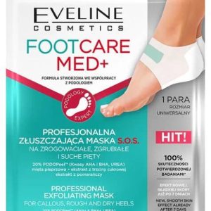 Masca exfolianta pentru picioare Foot Care Med+