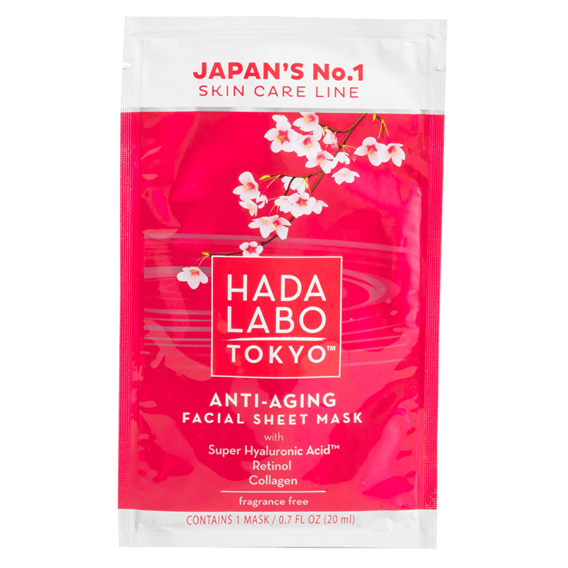 Masca faciala servetel anti-imbatranire cu Super Acid Hyaluronic