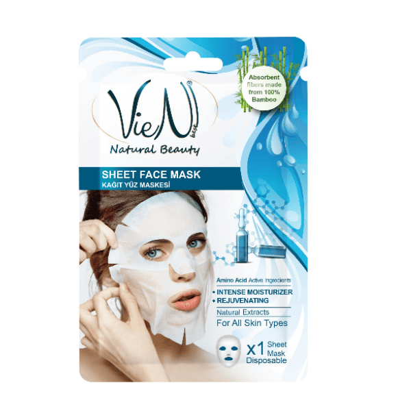 Masca faciala tip servetel cu amino acid