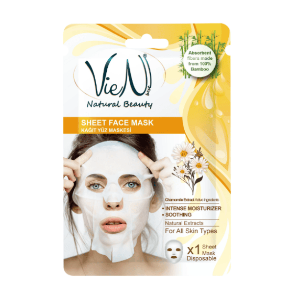 Masca faciala tip servetel cu musetel