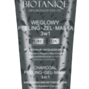 Masca gel scrub detoxifianta 3 in 1 cu carbune