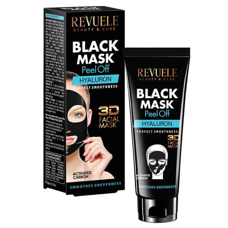 Masca pentru fata cu acid hyaluronic Peel off Black Mask
