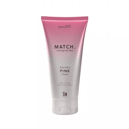 Masca pentru par coloranta tratament cu Keraguard Match Adorable Pink Pastel