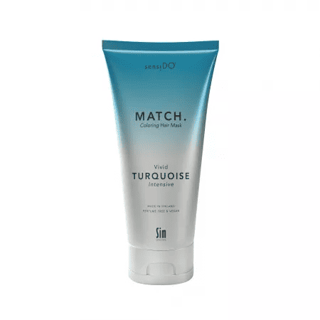 Masca pentru par coloranta tratament cu Keraguard Match Vivid Turquoise Intensive