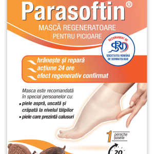 Masca regeneratoare pentru picioare Parasoftin