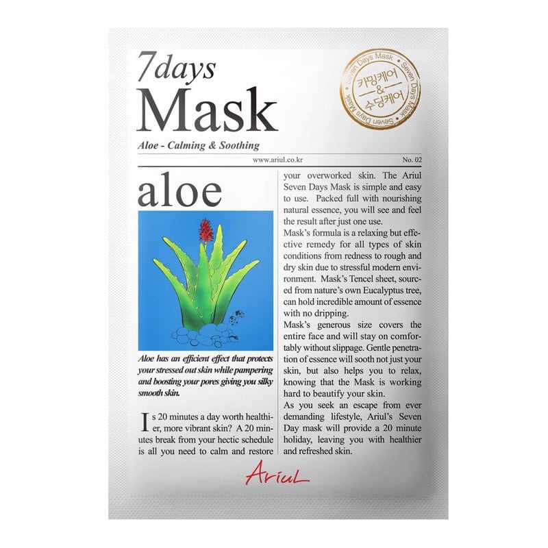 Masca servetel cu Aloe Vera 7Days