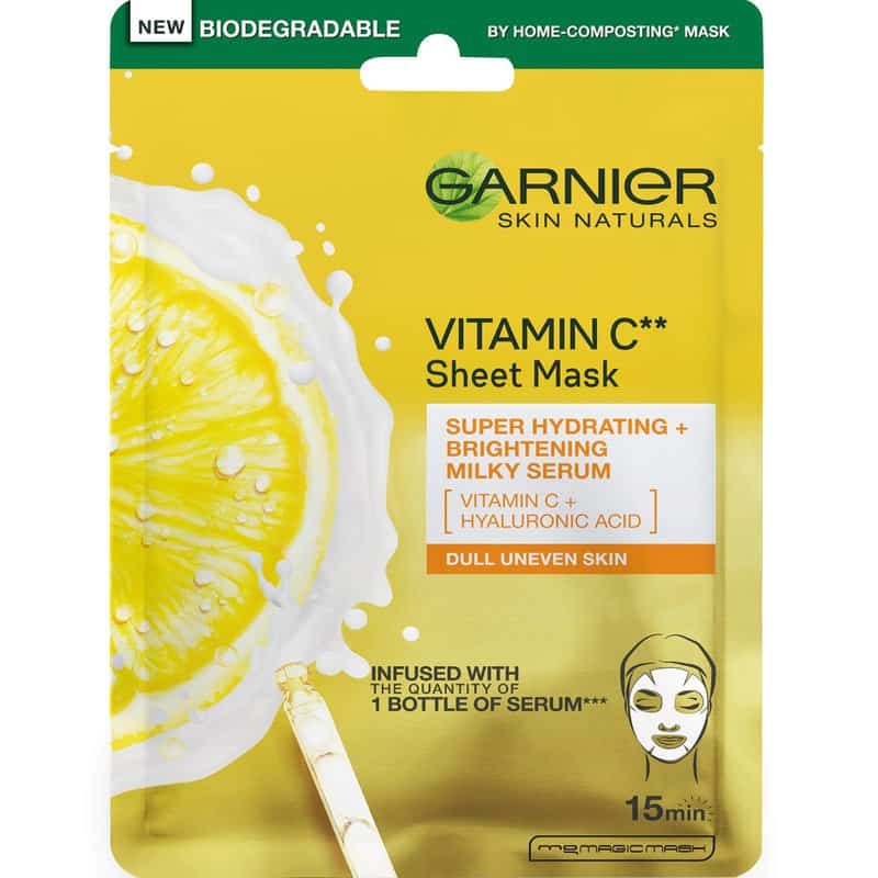 Masca servetel cu Vitamina C pentru super hidratare si iluminare