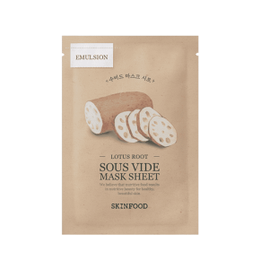 Masca tip servetel hranitoare cu radacina de lotus