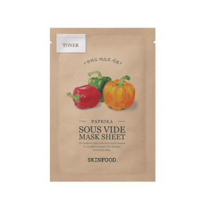 Masca tip servetel intens hidratanta cu extract de ardei gras