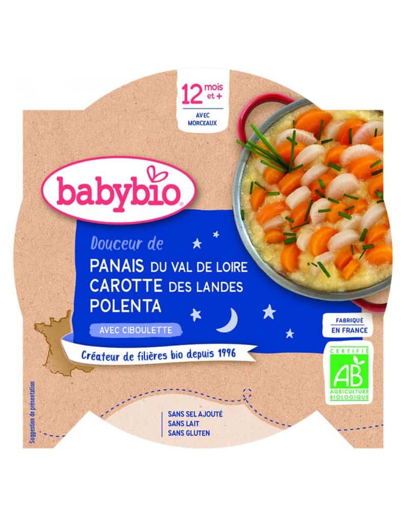 Meniu deliciu cu pastarnac, morcovi si mamaliguta, 230g, BabyBio 1 Meniu deliciu cu pastarnac