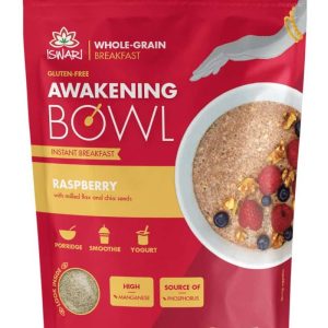 Mic dejun instant bio fara zahar cu zmeura