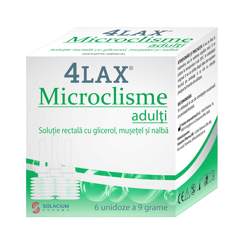 Microclisme pentru adulti 4Lax