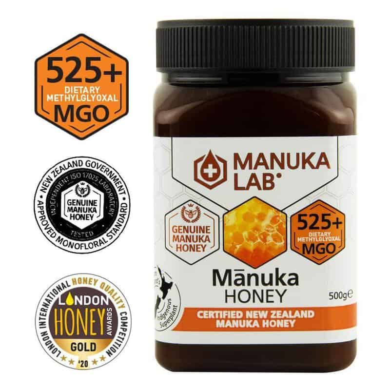 Miere de manuka MGO 525+ Manuka Lab