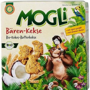 Mini biscuiti cocos ursuleti 50g - MOGLI