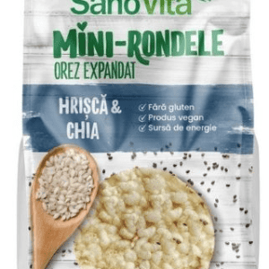 Mini rondele cu sare din hrisca si chia
