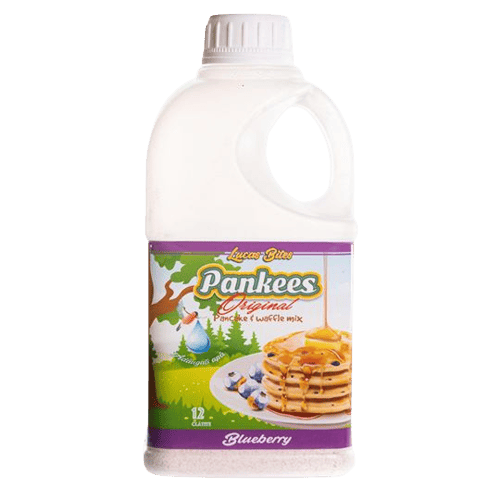 Mix faina pentru clatite si wafe Blueberry Pankees