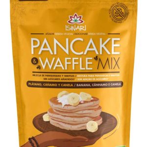 Mix pentru clatite si vafe bio cu banane si proteina de canepa