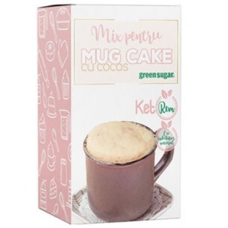 Mug cake cu cocos