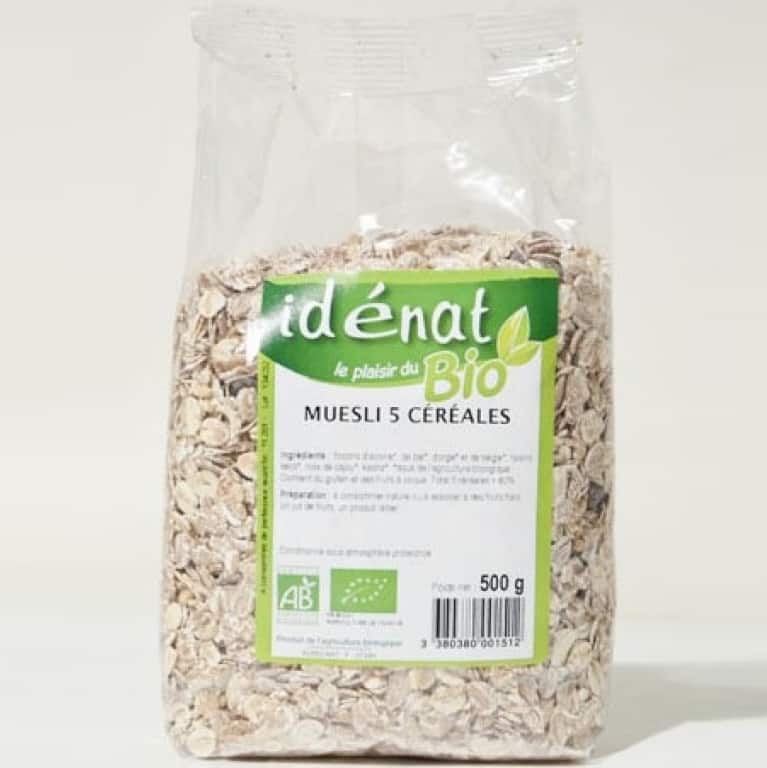 Musli 5cereale 500g - IDENAT