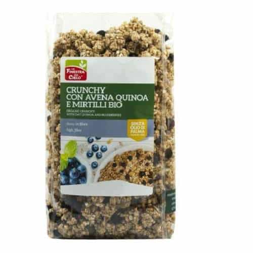Musli crocant din ovaz cu quinoa si afine Bio