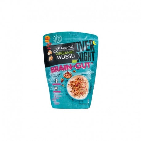 Musli cu fructe dulci si radacini Overnight Muesli Bio