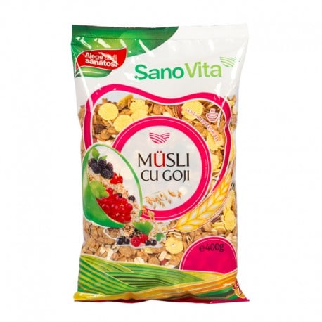 Musli cu goji fara zahar