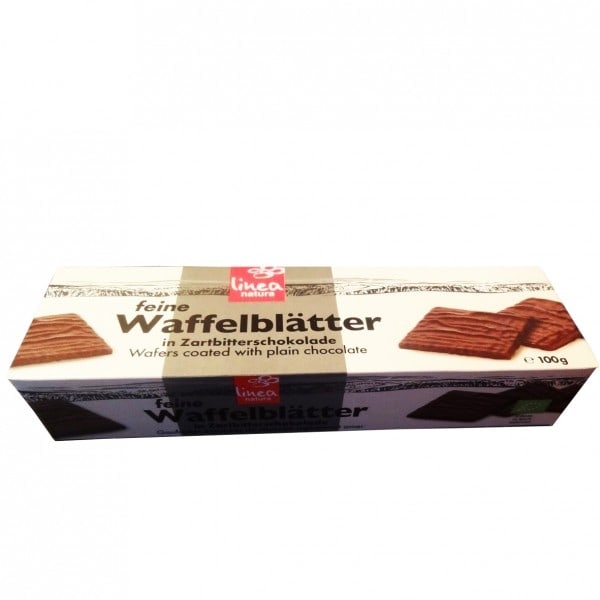 Napolitane fine trase ciocolata neagra 100g - LINEA NATURA