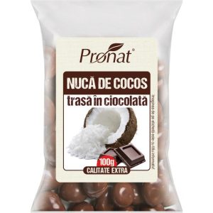 Nuca de cocos trasa in ciocolata
