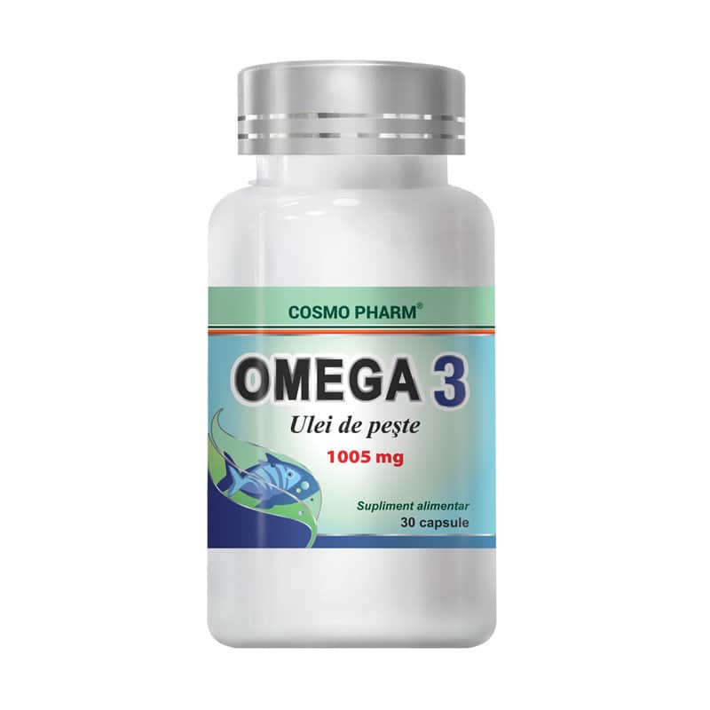 Omega 3 Ulei de peste 1005mg