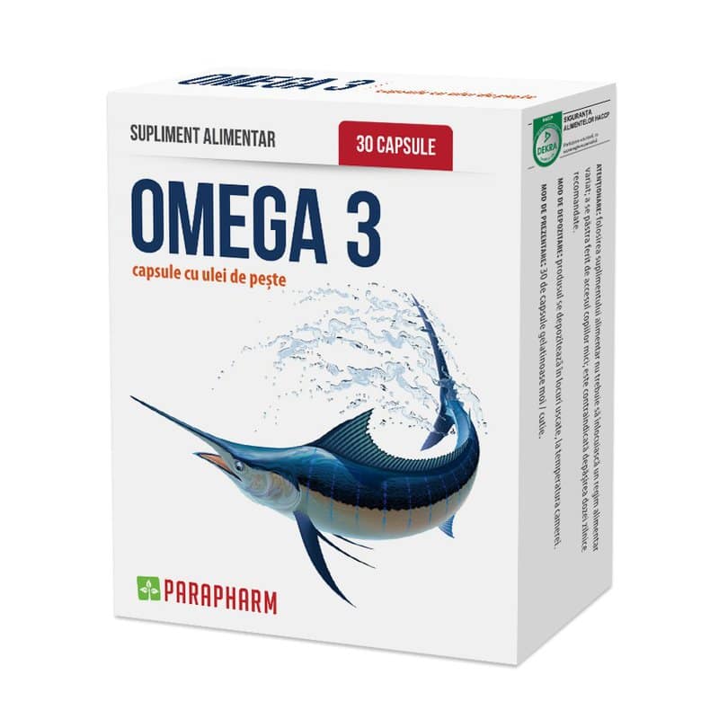 Omega 3 cu ulei de peste