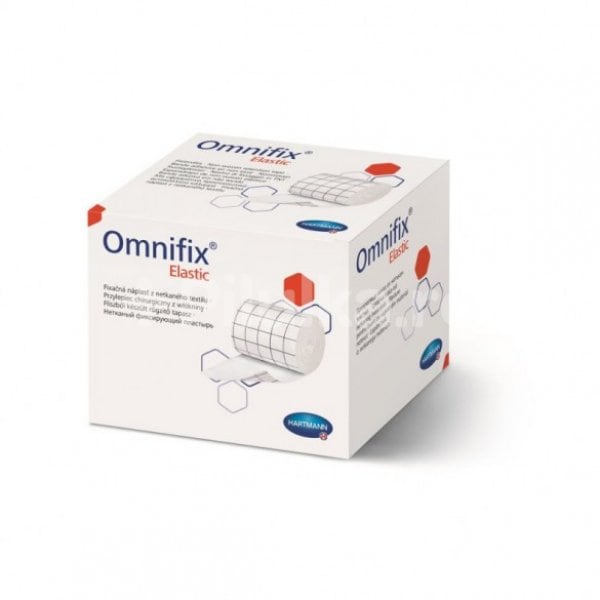 OmniFix Plasture Elastic pe suport de material netesut 10 cm x 2 m