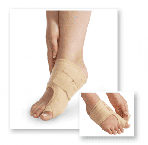 Orteza Hallux Valgus de noapte 7702, L/XL, 41-46cm, Bej, Medtextile 1 Orteza Hallux Valgus de noapte 7702