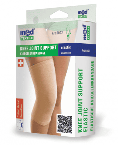 Orteza de genunchi elastica, 1 bucata, Marimea L, MedTextile 1 Orteza de genunchi elastica