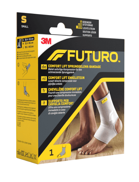 Orteza pentru glezna si bolta piciorului S, 1 bucata, Futuro 1 Orteza pentru glezna si bolta piciorului S