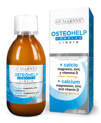 Osteohelp Complex Lichid calciu + magneziu + zinc + vitamina D3, 250ml, Marnys 1 Osteohelp Complex Lichid calciu + magneziu + zinc + vitamina D3