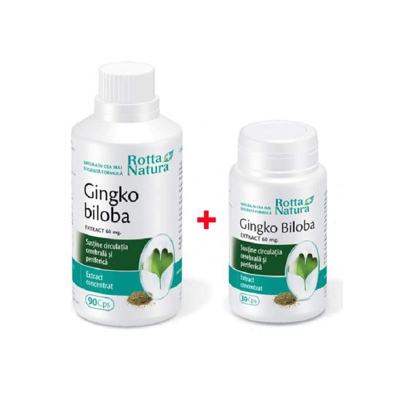 Pachet Ginkgo Biloba 60mg