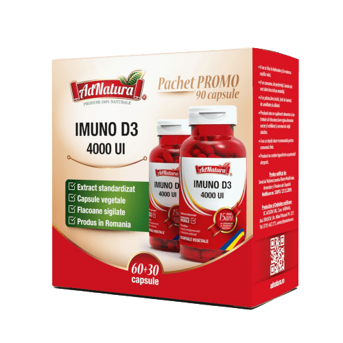 Pachet Imuno D3 4000 UI