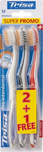 Pachet Periute de dinti Pro Interdental Promo Medium 2+1 Gratuit