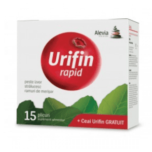 Pachet Urifin Rapid 15 plicuri + Ceai Urifin 20 plicuri