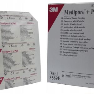 Pansament cu pad central absorbant Medipore + Pad 10x15 cm